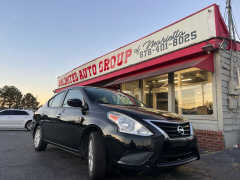 2016 Nissan Versa for sale at Unlimited Auto Group of Marietta in Marietta GA