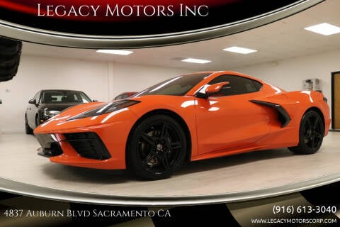 2020 Chevrolet Corvette for sale at Legacy Motors Inc in Sacramento CA
