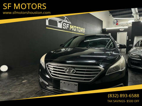 2015 Hyundai Sonata for sale at SF MOTORS in Houston TX