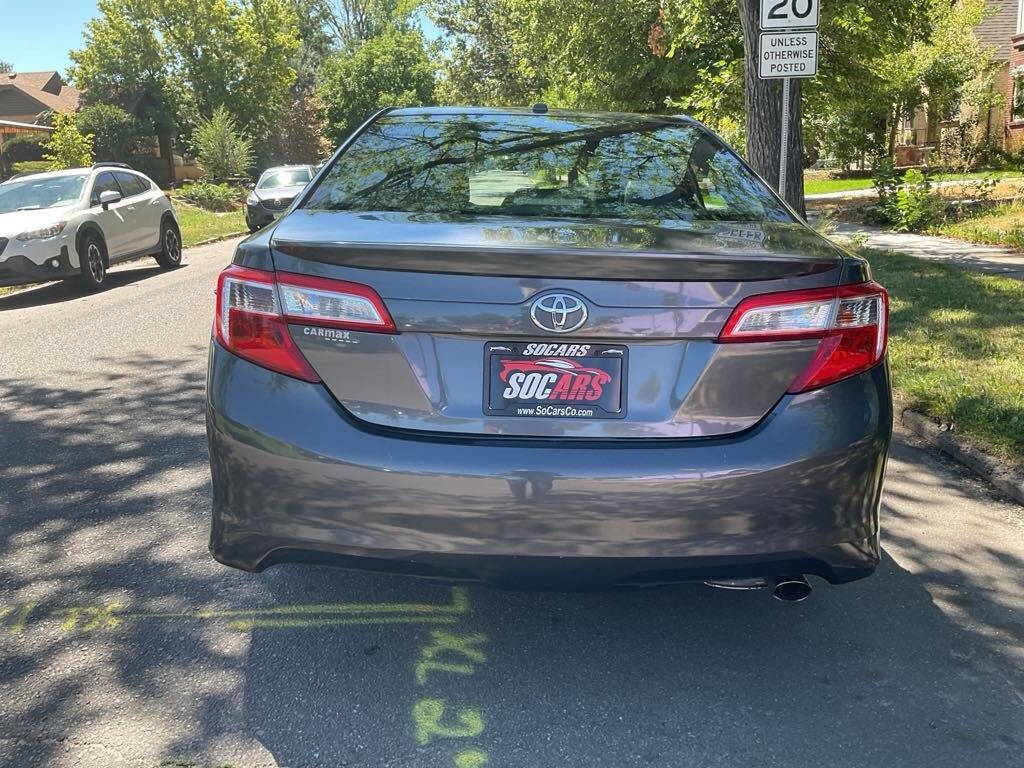 2012 Toyota Camry for sale at Socars llc in Denver, CO