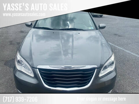 2013 Chrysler 200 for sale at YASSE'S AUTO SALES in Steelton PA