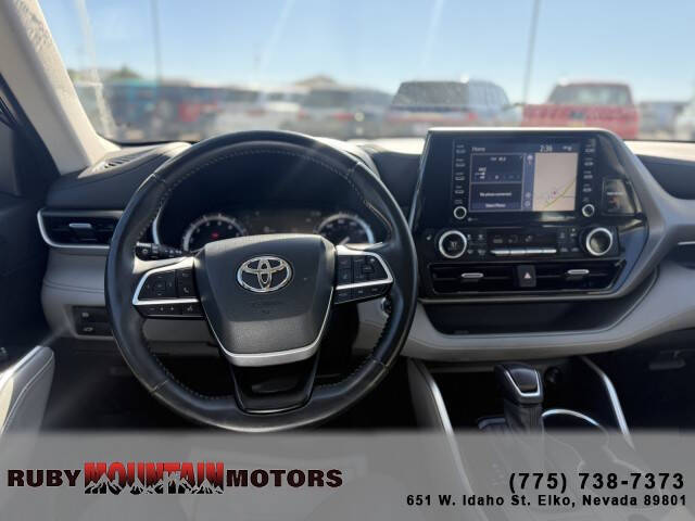 2022 Toyota Highlander XLE