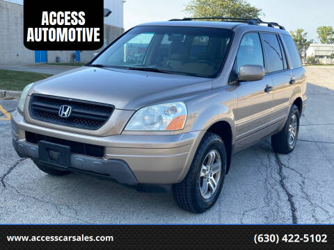 2004 Honda Pilot for sale at ACCESS AUTOMOTIVE in Bensenville IL