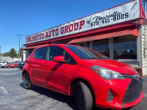 2015 Toyota Yaris for sale at Unlimited Auto Group of Marietta in Marietta GA