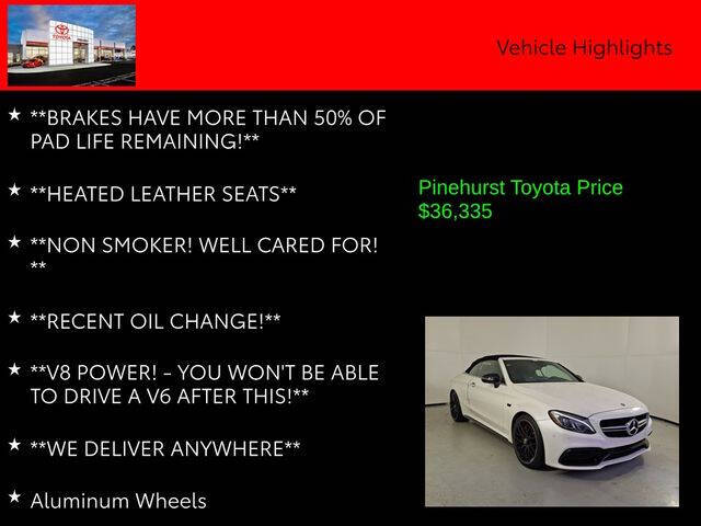 2018 Mercedes-Benz C-Class AMG C 63 S