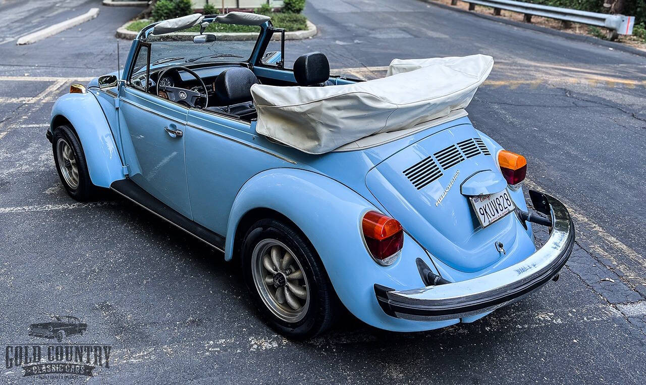 1979 Volkswagen Super Beetle for sale at Gold Country Classic Cars in Nevada City, CA