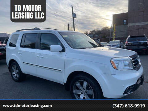 2014 Honda Pilot for sale at TD MOTOR LEASING LLC in Staten Island NY