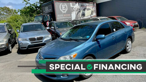 2013 Toyota Corolla for sale at ELITE MOTORS in West Haven CT
