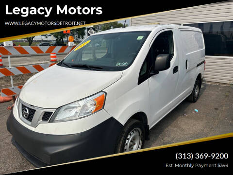 2017 Nissan NV200 for sale at Legacy Motors in Detroit MI