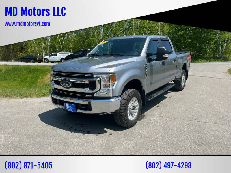 2020 Ford F-350 Super Duty for sale at MD Motors LLC in Williston VT