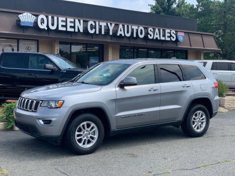 2018 Jeep Grand Cherokee for sale at Queen City Auto Sales in Charlotte NC