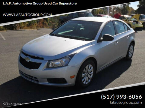 2011 Chevrolet Cruze for sale at L.A.F. Automotive Group Used Car Superstore in Lansing MI