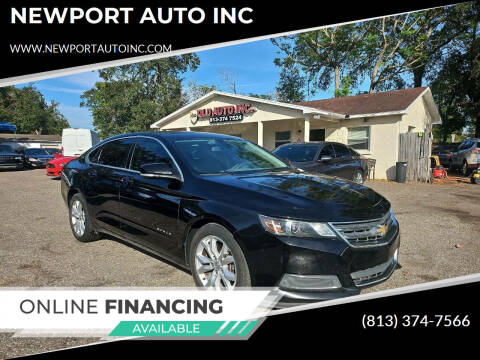 2017 Chevrolet Impala for sale at NEWPORT AUTO INC in Tampa FL