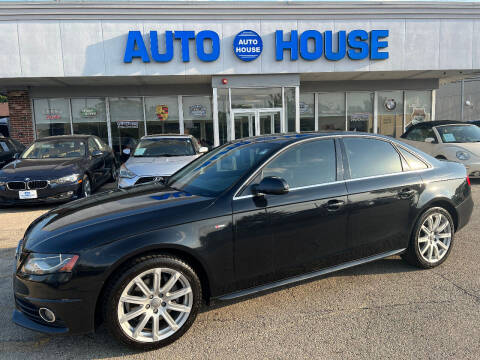 2012 Audi A4 for sale at Auto House Motors in Downers Grove IL