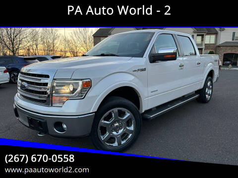 2013 Ford F-150 for sale at PA Auto World in Levittown PA