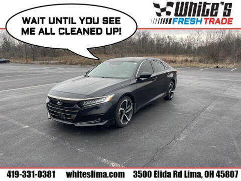 2021 Honda Accord for sale at White's Honda Toyota of Lima in Lima OH
