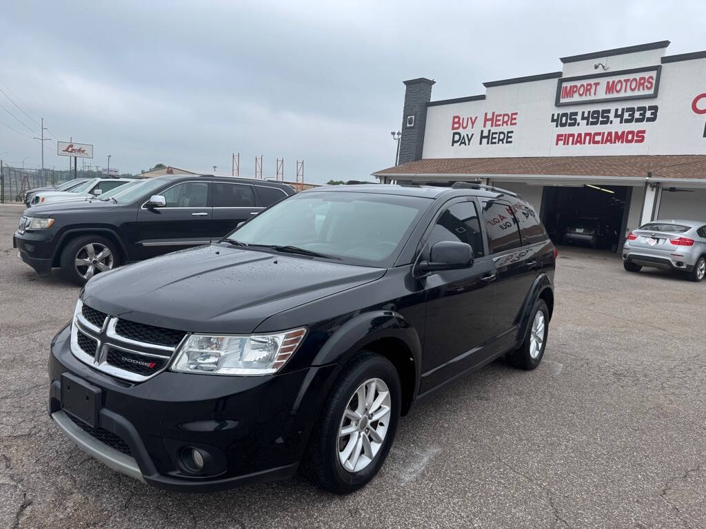 Black 2017 Dodge Journey SXT SXT 4dr SUV 1