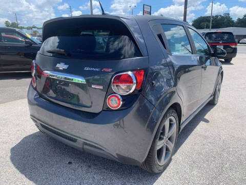 2013 Chevrolet Sonic RS Manual