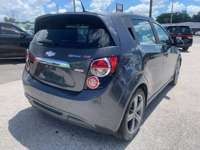 2013 Chevrolet Sonic RS Manual