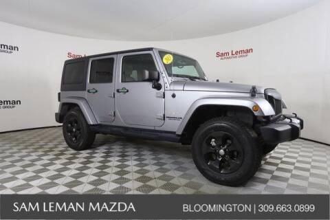 2013 Jeep Wrangler Unlimited for sale at Sam Leman Mazda in Bloomington IL
