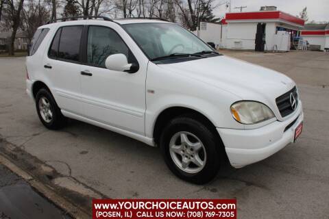 2001 Mercedes-Benz M-Class for sale at Your Choice Autos in Posen IL