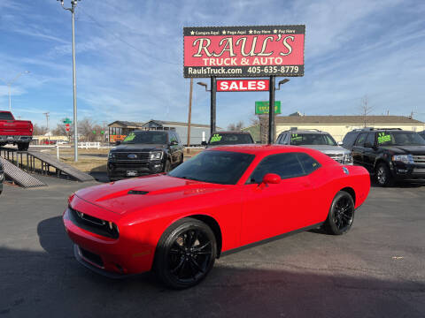 2016 Dodge Challenger for sale at RAUL'S TRUCK & AUTO SALES, INC in Oklahoma City OK