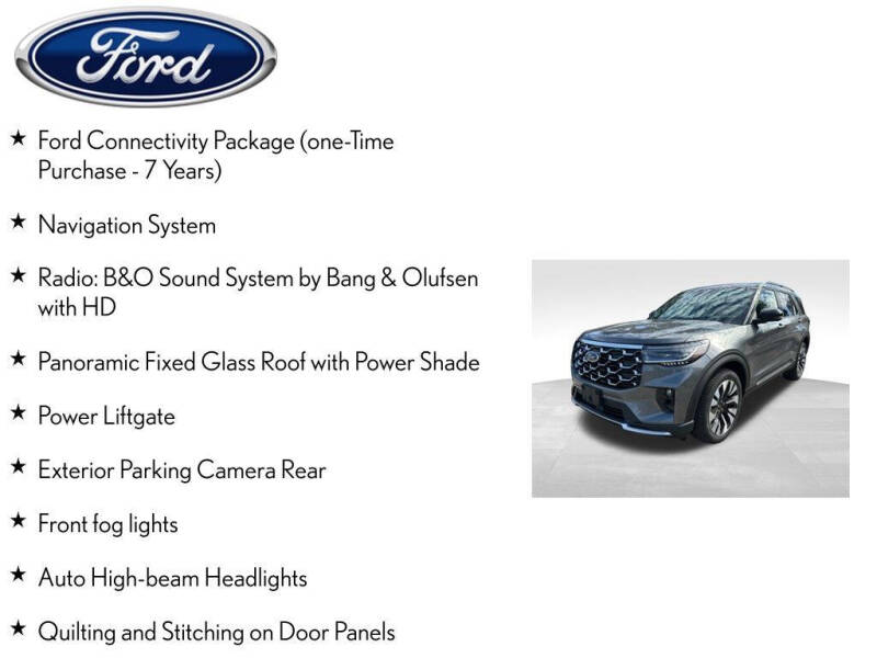2026 Ford Explorer Platinum