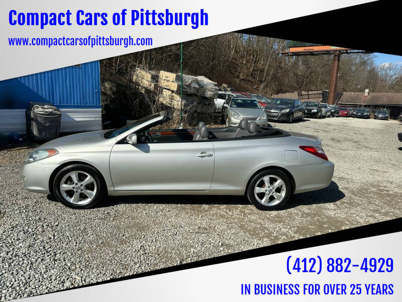 2006 Toyota Camry Solara for sale at Compact Cars of Pittsburgh in Pittsburgh PA