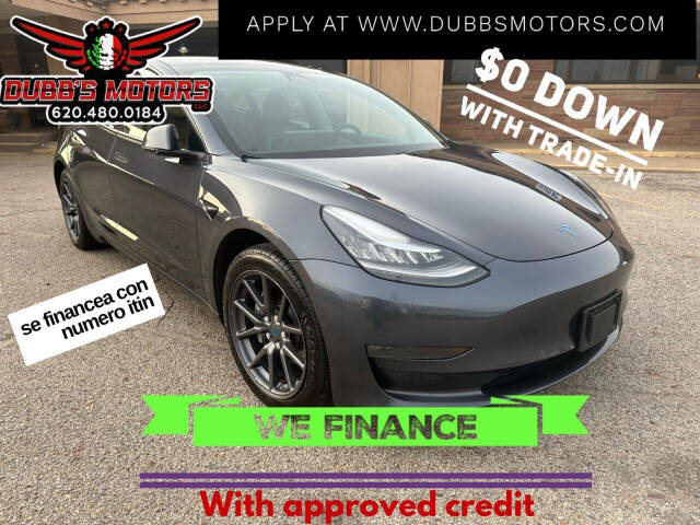 2018 Tesla Model 3 for sale at Dubb's Motors LLC in Great Bend, KS