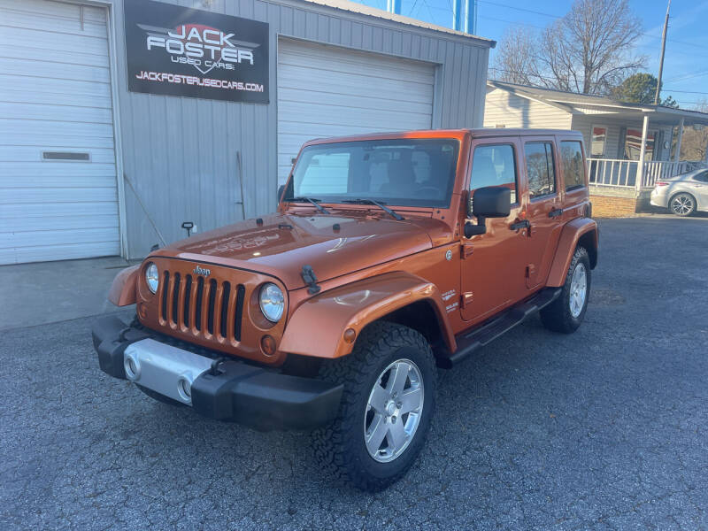 2011 Jeep Wrangler Unlimited for sale at Jack Foster Used Cars LLC in Honea Path SC