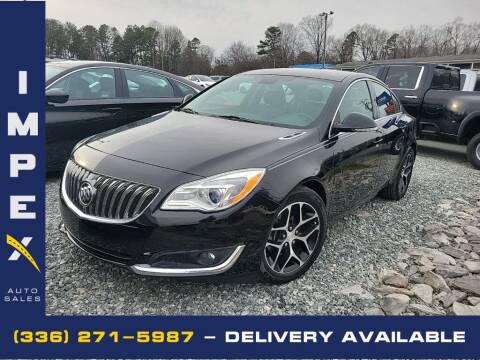 2017 Buick Regal for sale at Impex Auto Sales in Greensboro NC