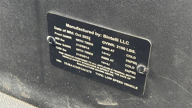 2023 Bintelli Beyond 4PR Lifted