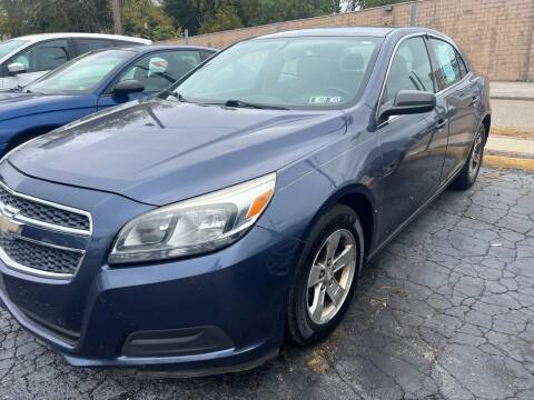 2013 Chevrolet Malibu for sale at JORDAN AUTO SALES in Youngstown OH