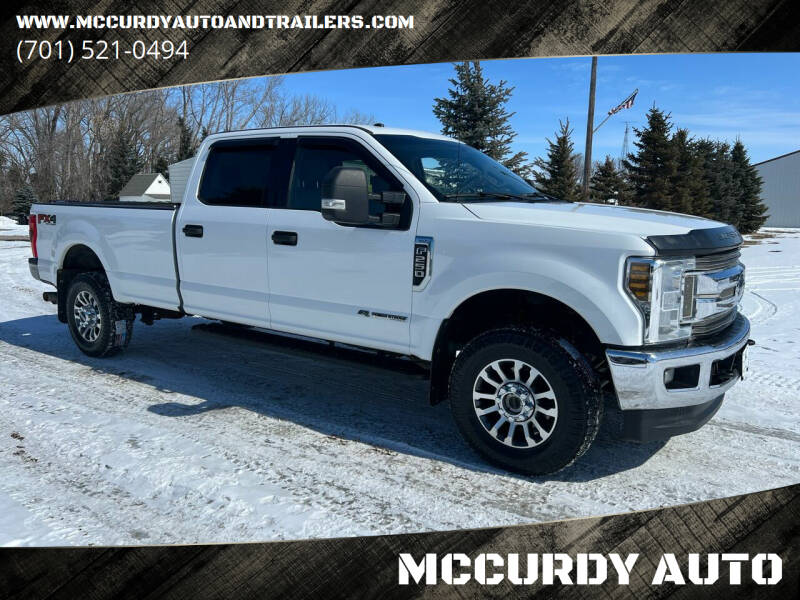 2018 Ford F-250 Super Duty for sale at MCCURDY AUTO in Cavalier ND