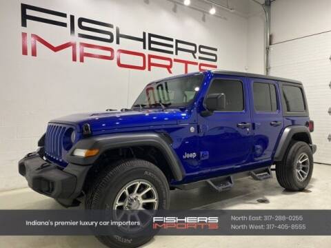 2020 Jeep Wrangler Unlimited for sale at Fishers Imports in Fishers IN