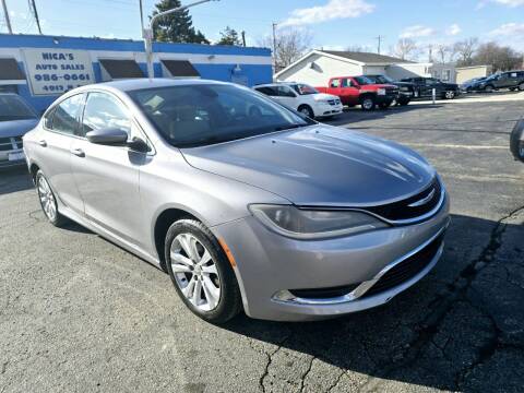 2015 Chrysler 200 for sale at NICAS AUTO SALES INC in Loves Park IL