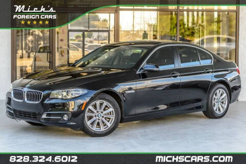 2016 BMW 5 Series for sale at Mich's Foreign Cars in Hickory NC