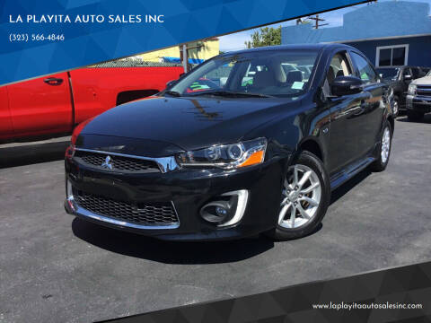 2016 Mitsubishi Lancer for sale at LA PLAYITA AUTO SALES INC in South Gate CA