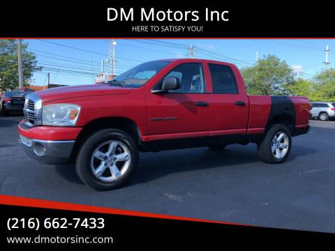 2007 Dodge Ram Pickup 1500 for sale at DM Motors Inc in Maple Heights OH