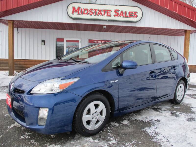 2010 Toyota Prius for sale at Midstate Sales in Foley MN