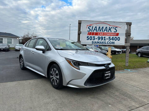 2022 Toyota Corolla Hybrid for sale at Siamak's Car Company llc in Woodburn OR