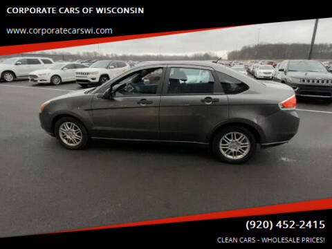 2010 Ford Focus for sale at CORPORATE CARS OF WISCONSIN - DAVES AUTO SALES OF SHEBOYGAN in Sheboygan WI