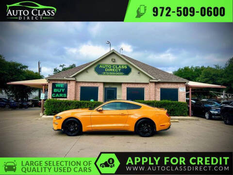 2019 Ford Mustang for sale at Auto Class Direct in Plano TX