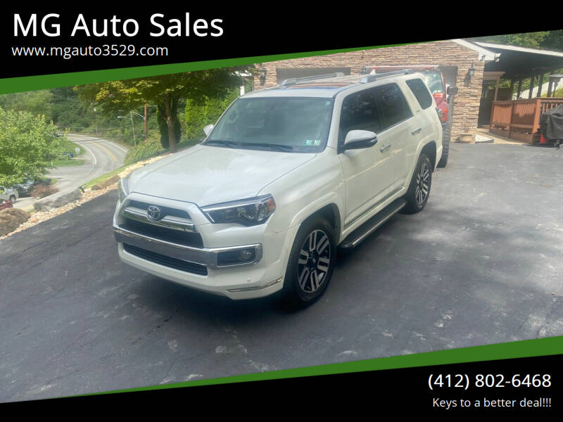 2017 Toyota 4Runner for sale at MG Auto Sales in Pittsburgh PA