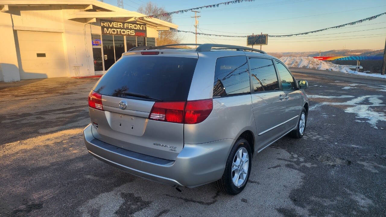 2004 Toyota Sienna for sale at River Front Motors in Saint Clairsville, OH