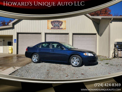2012 Chevrolet Impala for sale at Howard's Unique Auto LLC in Mount Pleasant PA
