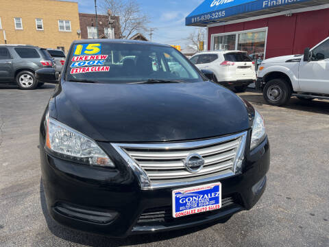 2015 Nissan Sentra for sale at Gonzalez Auto Sales in Joliet IL