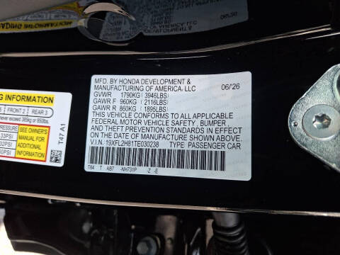 2026 Honda Civic Sport