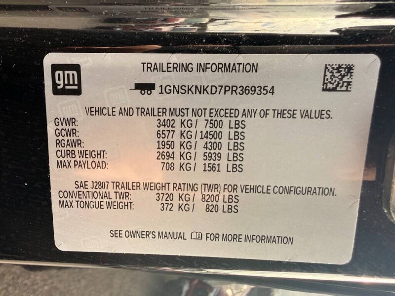 2023 Chevrolet Tahoe LT