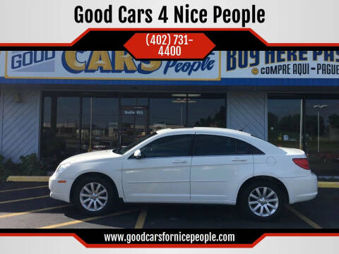 2010 Chrysler Sebring for sale at Good Cars 4 Nice People in Omaha NE